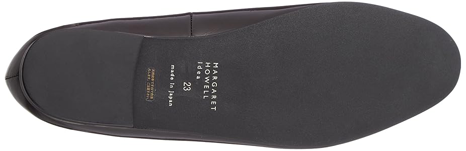 【未使用級】マーガレットハウエル アイデア 22 レザー コインローファー 黒 マーガレット・ハウエル アイデア MARGARET HOWELL idea ペニー